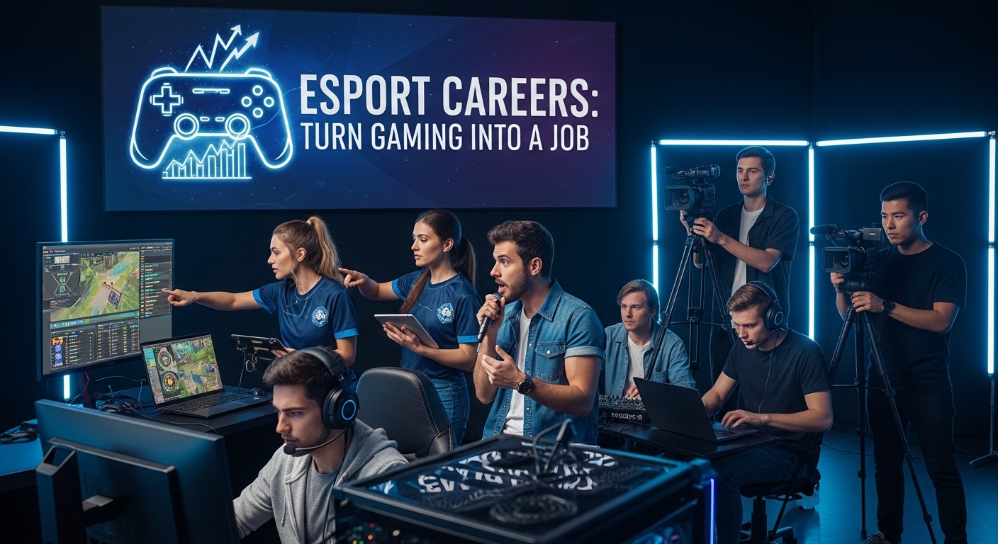 Esport Careers: How to Turn Gaming into a Job